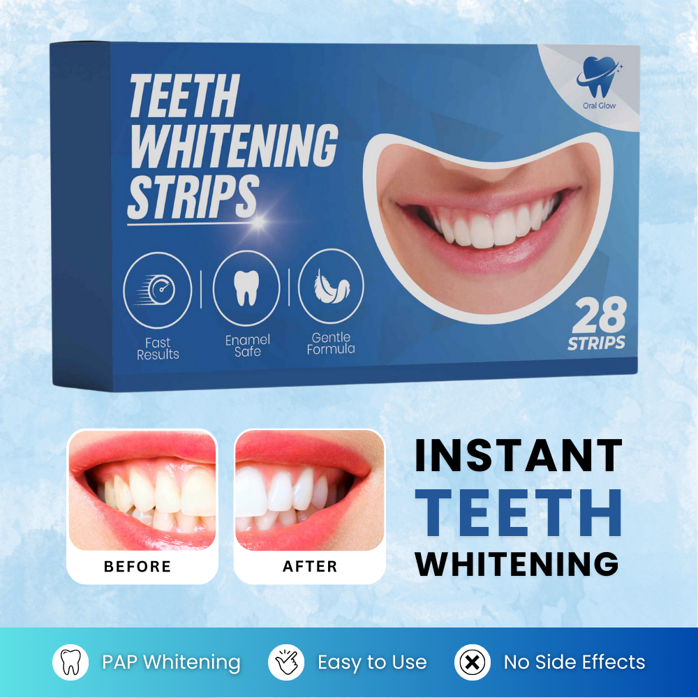 Teeth Whitening Strips (14 Treatments with 28 Strips)